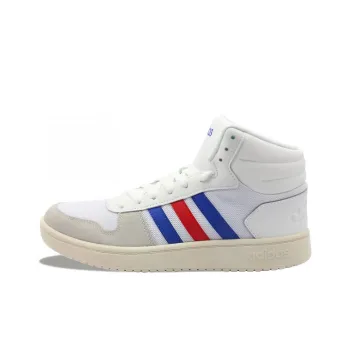 Adidas Neo Hoops 2.0 Mid White Royal Scarlet