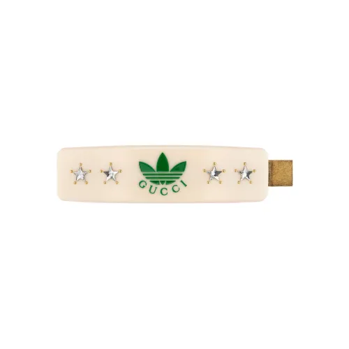 Adidas Adidas X GUCCI Co-branded Series Hair Clips Women's Off White