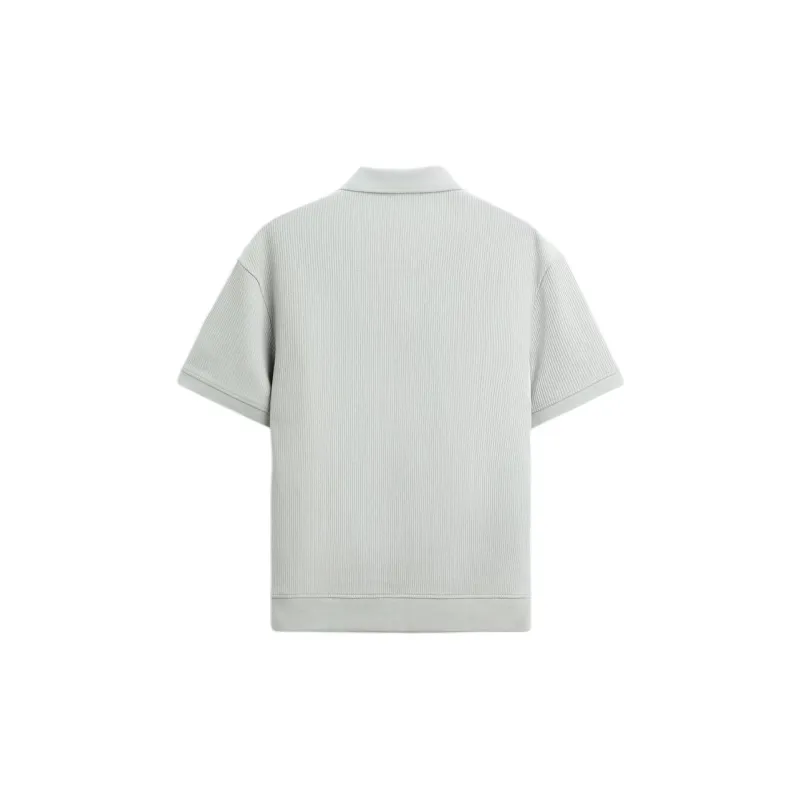 ZARA Polo Shirt Men's Light Sky Blue-1