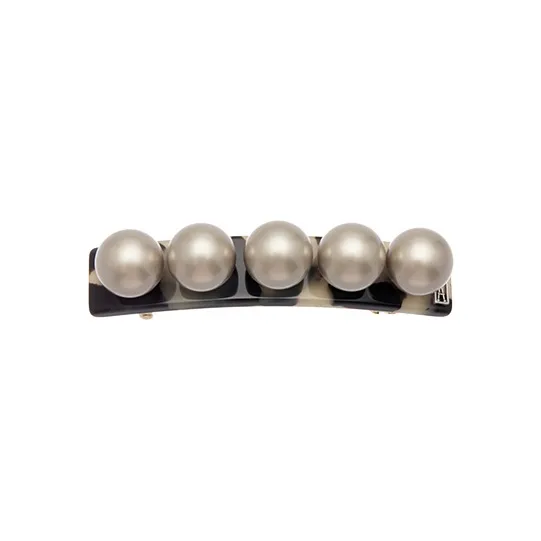 ALEXANDRE DE PARIS 6cm Jade Bead Hair Clip Top Clip Hair Accessories Women's-6