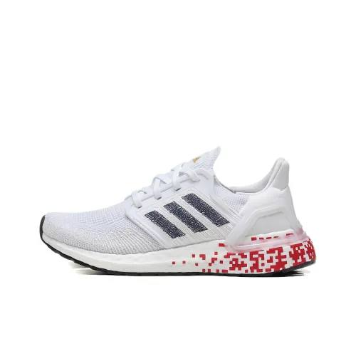 Adidas Women's UltraBoost 20 'White Red Digital'