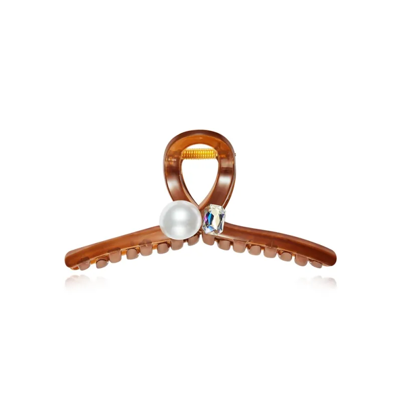 AGOVSKI Resin Hair Clips Women's-4