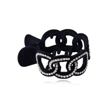 AGOVSKI Alloy+Flock+Synthetic Cubic Mischmetal Oxide Hair Clips Women's