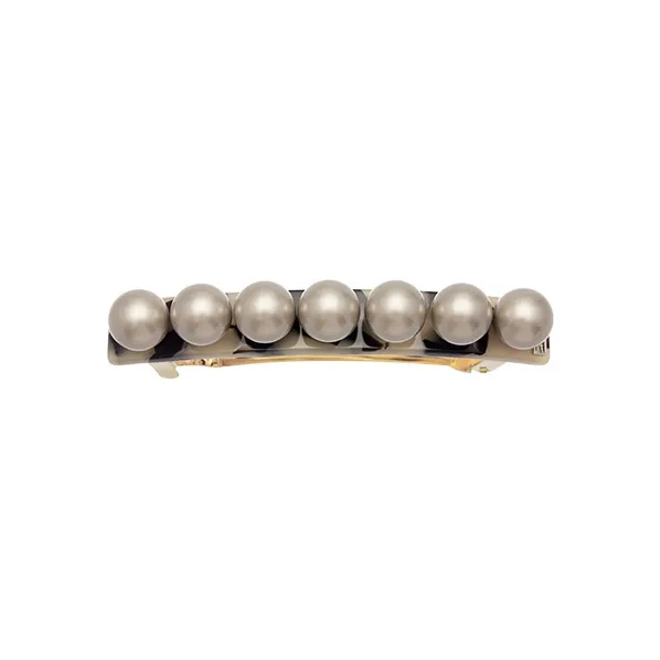 ALEXANDRE DE PARIS Jade Bead 8cm Hair Clip Headpiece Women's-6
