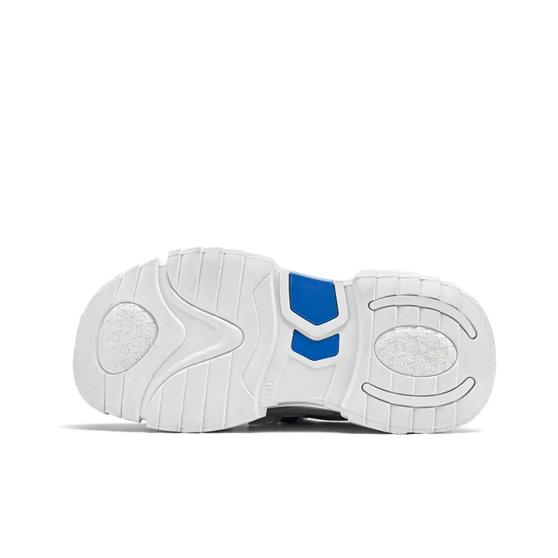 HACKBUTEER Shock Absorbers With Slip Resistant And Abrasion Resistant Properties Low Top Chunky Sneakers Unisex-11