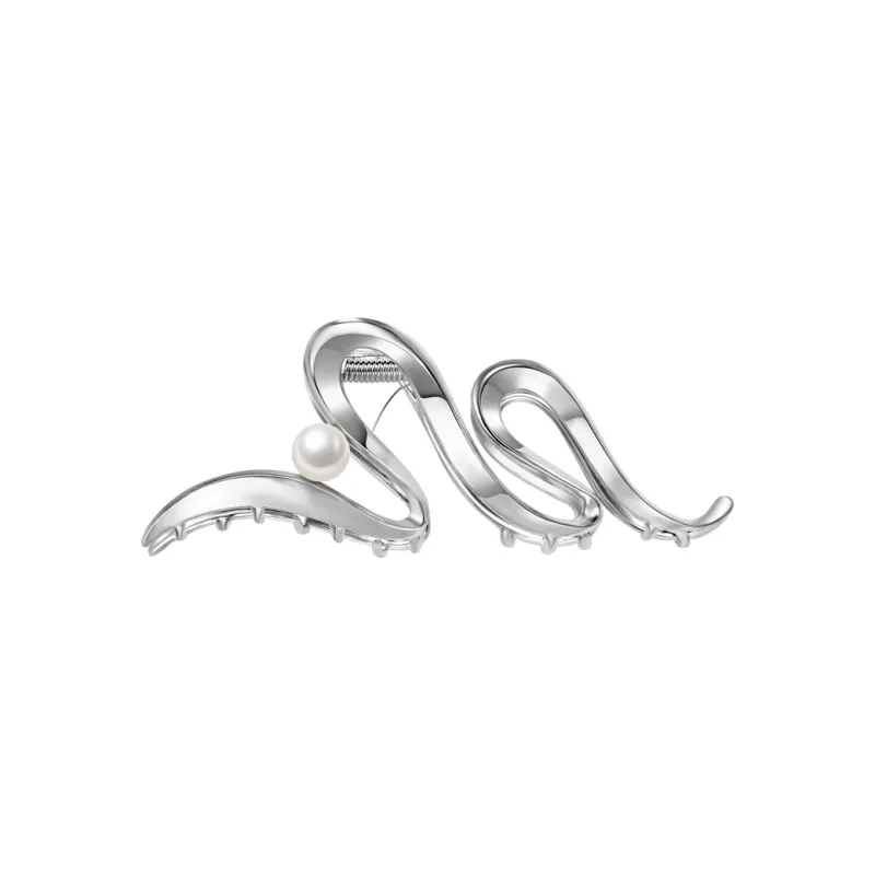AGOVSKI Copper Alloy+Faux Pearl Hair Clips Women's-0