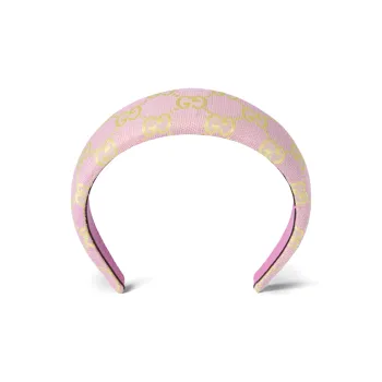 GUCCI Canvas Headbands Women's Pink