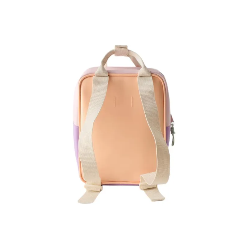 ZARA Thermoplastic Polyurethane Backpack Mini Women's Blue & Pink-3
