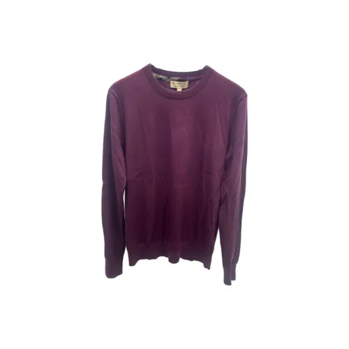 Burberry Sweaters Men Burgundy