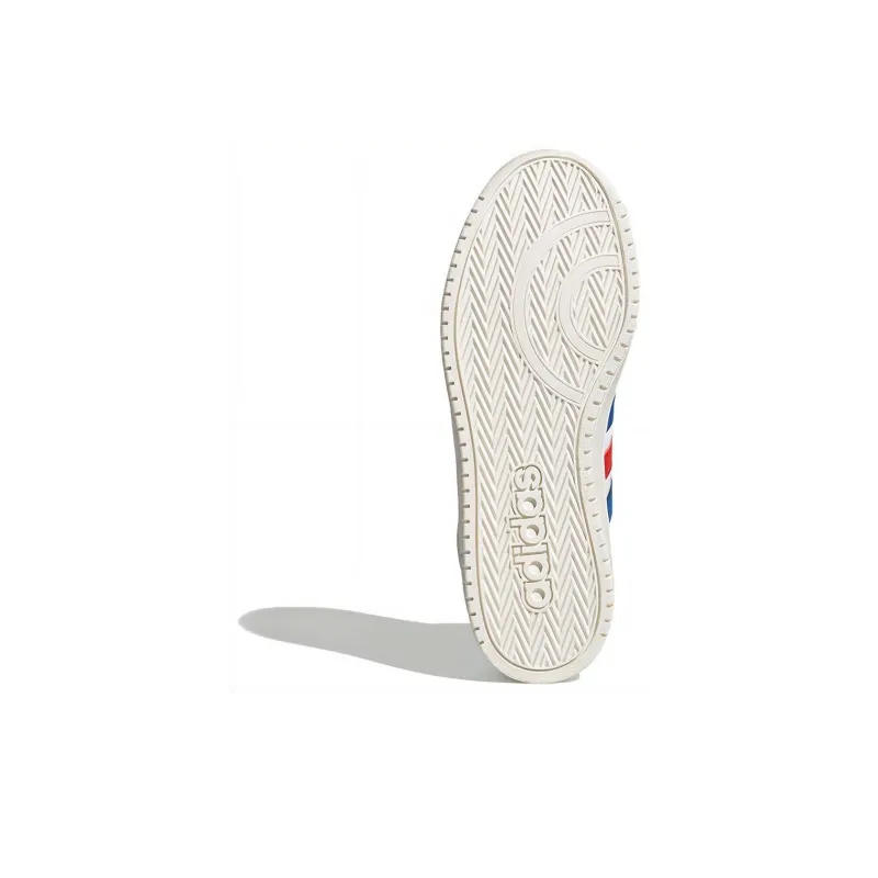 Adidas Hoops 2.0 Mid White Blue Red-5