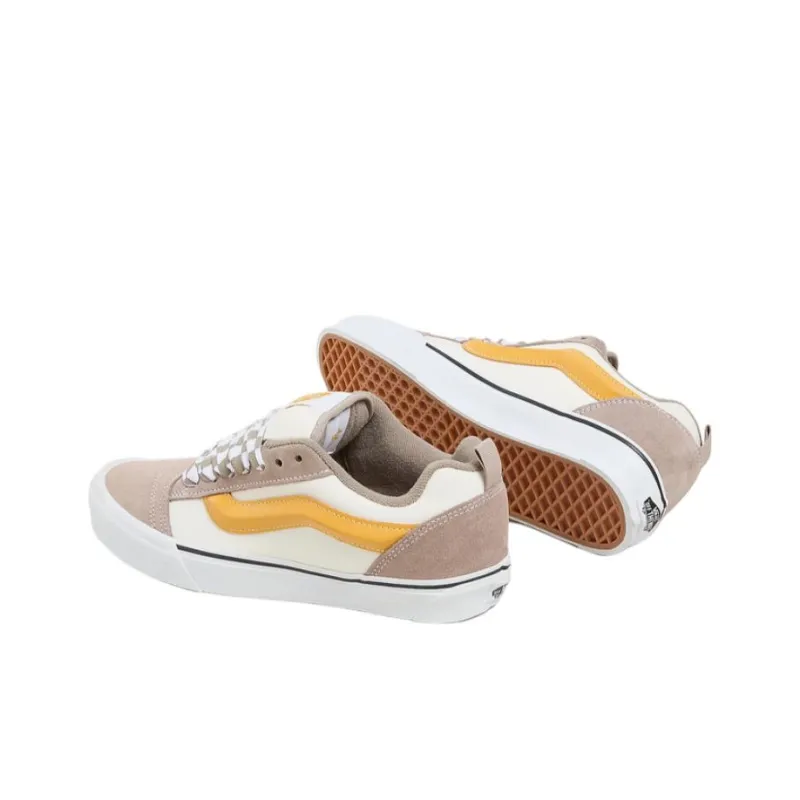 Knu Skool Vans 'Mega Check   Grey Marshmallow'-3