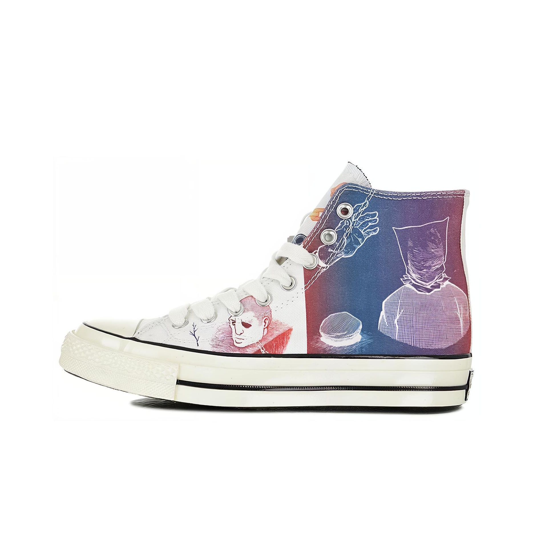 Converse multicolore best sale