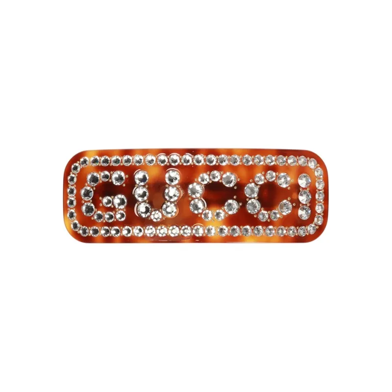 GUCCI Crystal Single Hair Barrette-0