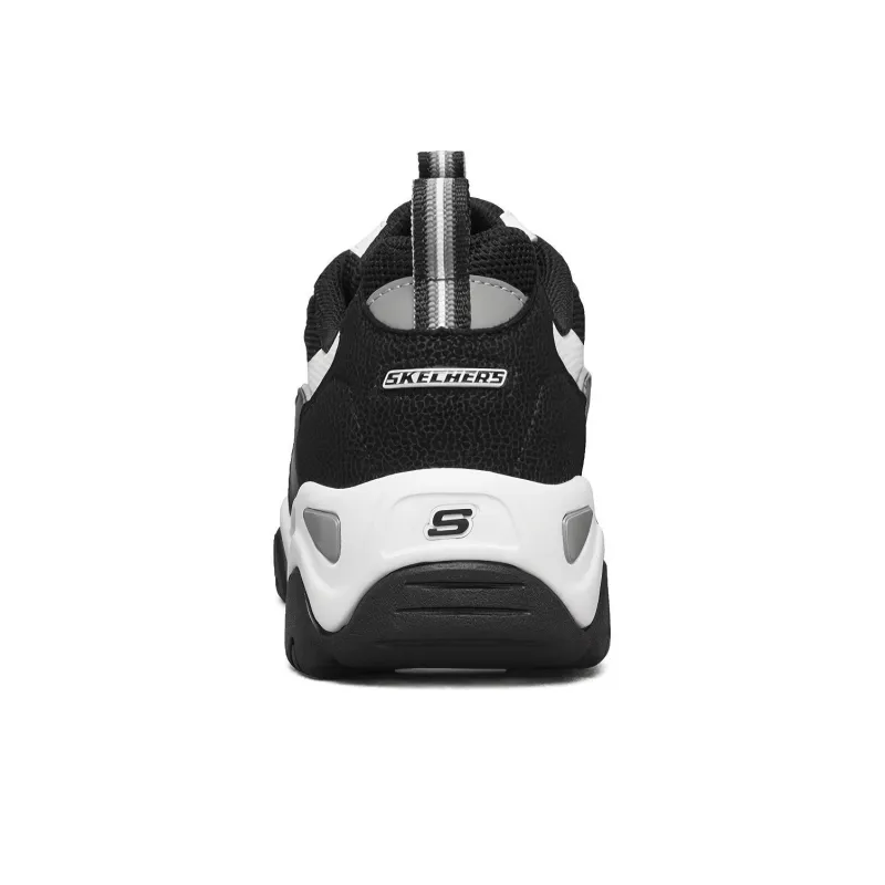 Skechers D Lites 2.0 Sport Shoes Black/White Women's-3