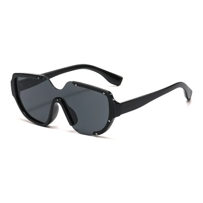 SOMAN Irregular Shape Sunglasses Unisex-0
