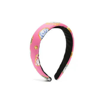 MOSCHINO Teddy Bear motif Cotton Headband