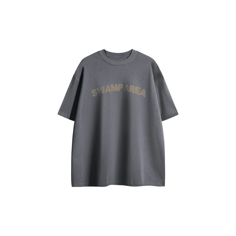 SWAMP AREA T Shirt Unisex White-13