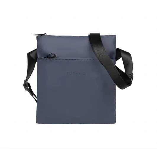 TUCANO Rubber/PU GOMMO Casual Cell Phone Crossbody Bag Small Size Unisex Black-8