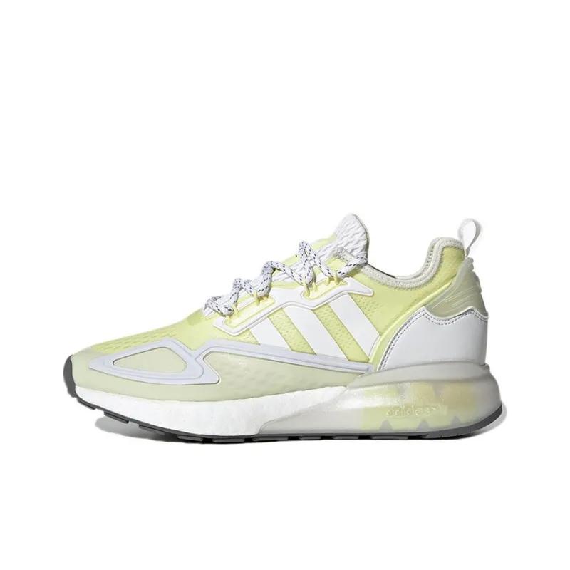 Adidas Originals Zx 2K Boost White Yellow Tint Women's-0