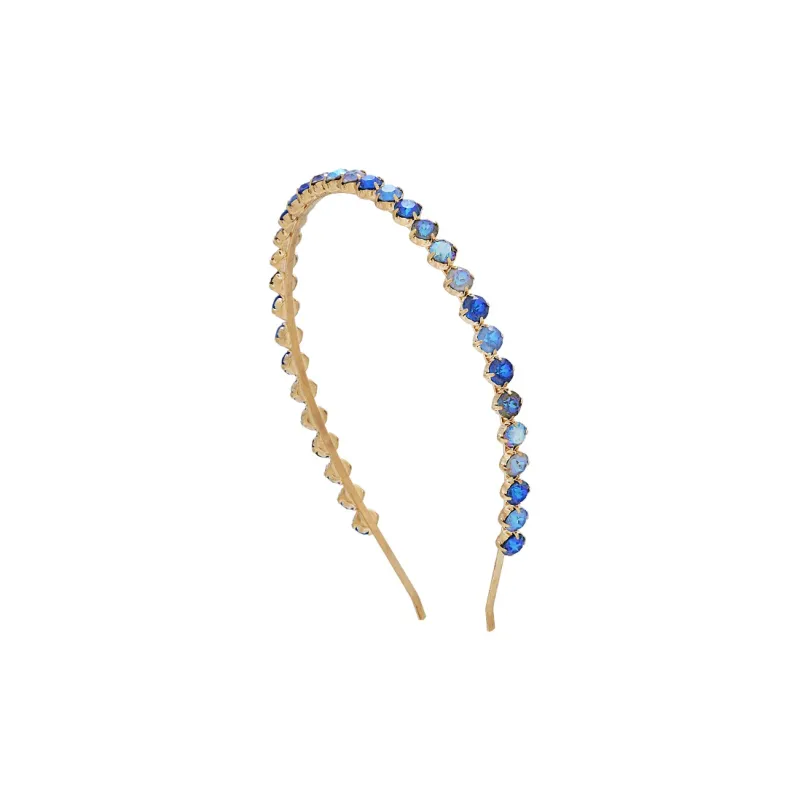 ROYALSASA Faux Crystal Headbands Women's-1