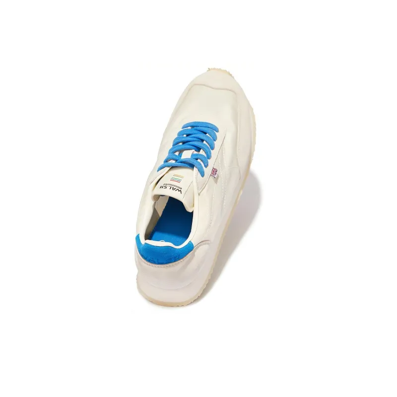 Norman Walsh TDL Cushioned Anti Slip Wear Resistant Balanced Lightweight Low Top Casual Shoes Unisex White Gray Blue-4