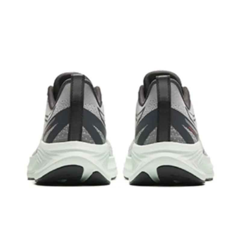 Anta Hydrogen Run 6th Generation Cushioning Wear Resistant Low Top Running Shoes Men's Gray-3