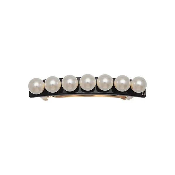 ALEXANDRE DE PARIS Jade Bead 8cm Hair Clip Headpiece Women's-0