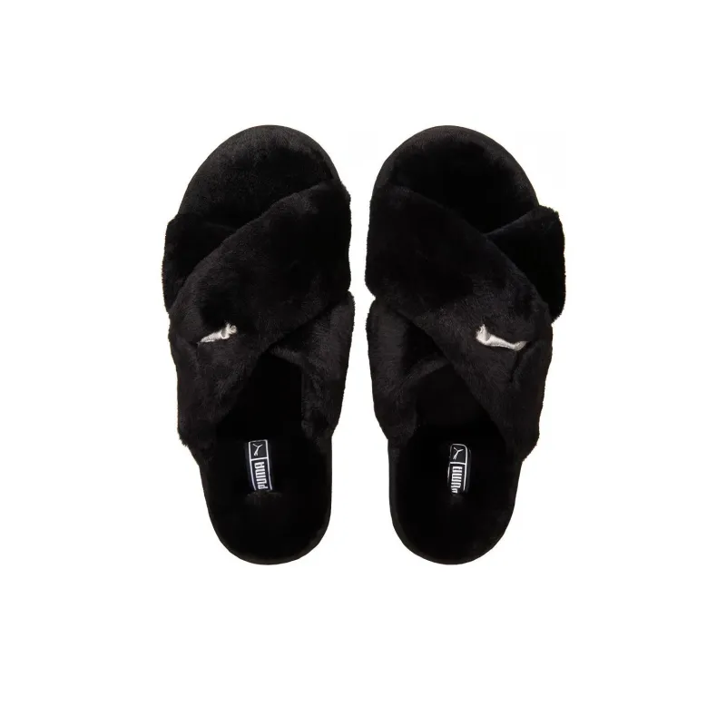 PUMA Fluff X Strap Slide 'Black' Women's-3