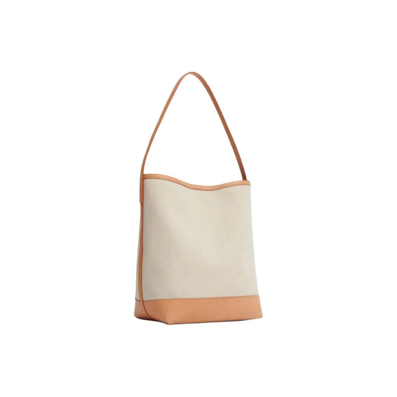 MANSUR GAVRIEL Canvas With Leather Canvas Bag Handbag Shoulder Bag Women's Light Brown & Beige-1