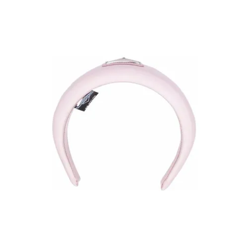 PRADA Nylon Hair Band Women's Pink