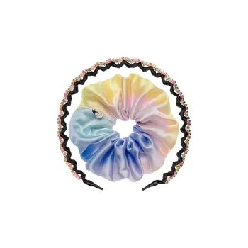 Invisibobble Dazzling Color Hair Tie+Headband Combination Set Women's