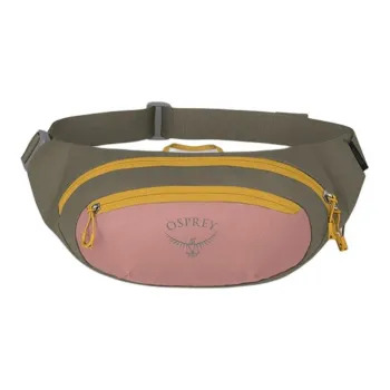 OSPREY Recycled Material One Shoulder Crossbody Fanny Pack Unisex Rouge Pink