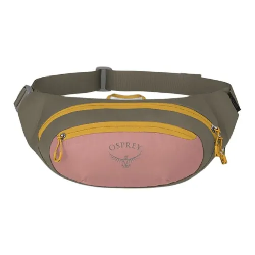OSPREY Recycled Material One Shoulder Crossbody Fanny Pack Unisex Rouge Pink