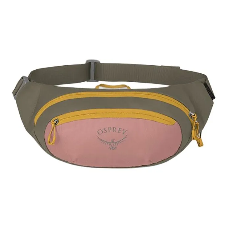 OSPREY Recycled Material One Shoulder Crossbody Fanny Pack Regular Unisex Rouge Pink-0