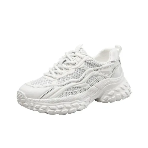 YEARCON Chunky Sneakers Women's Low-Top