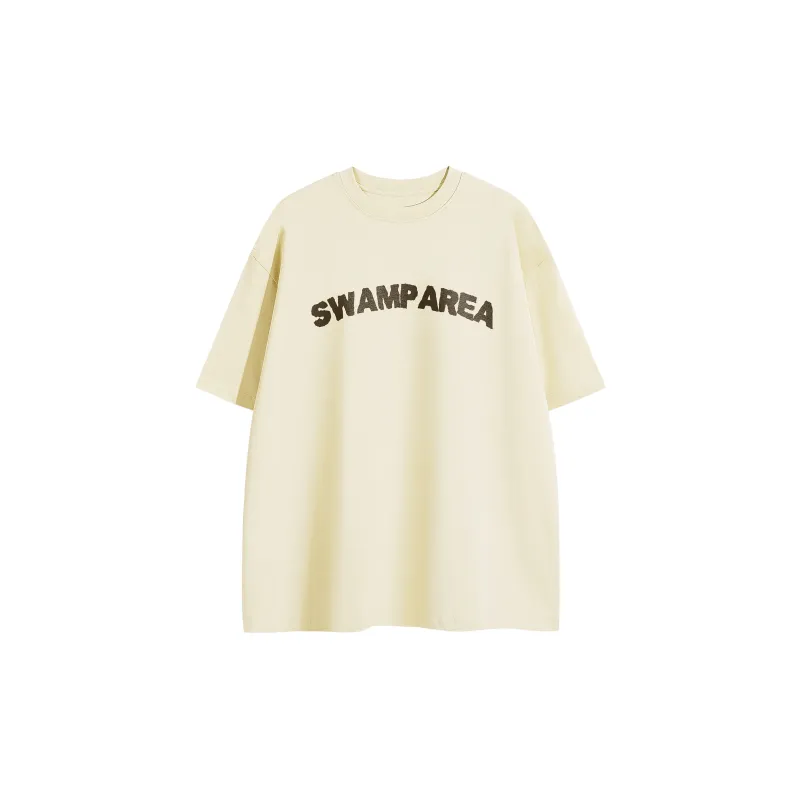 SWAMP AREA T Shirt Unisex White-15