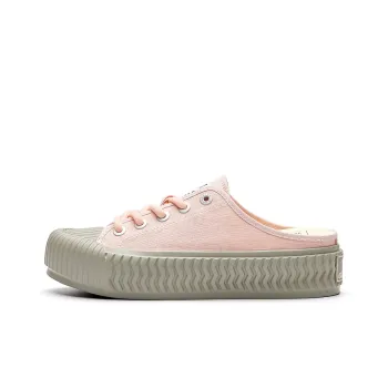 Excelsior Canvas Shoes Women's Low Top Rouge Pink/Lime Green