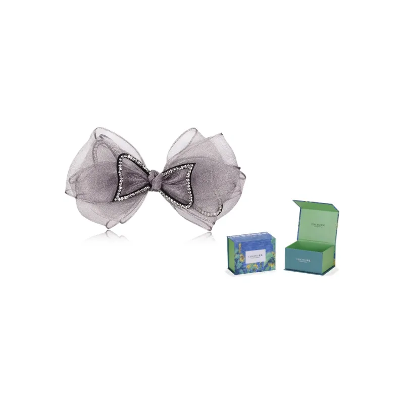 Cercoo Hair Clips Women's Light Gray Large/Medium Size-0