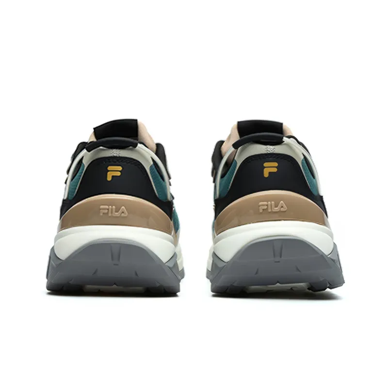 FILA Fashion Sneakers Running Shoes Men Low Top Beige/Green/Black/White-3