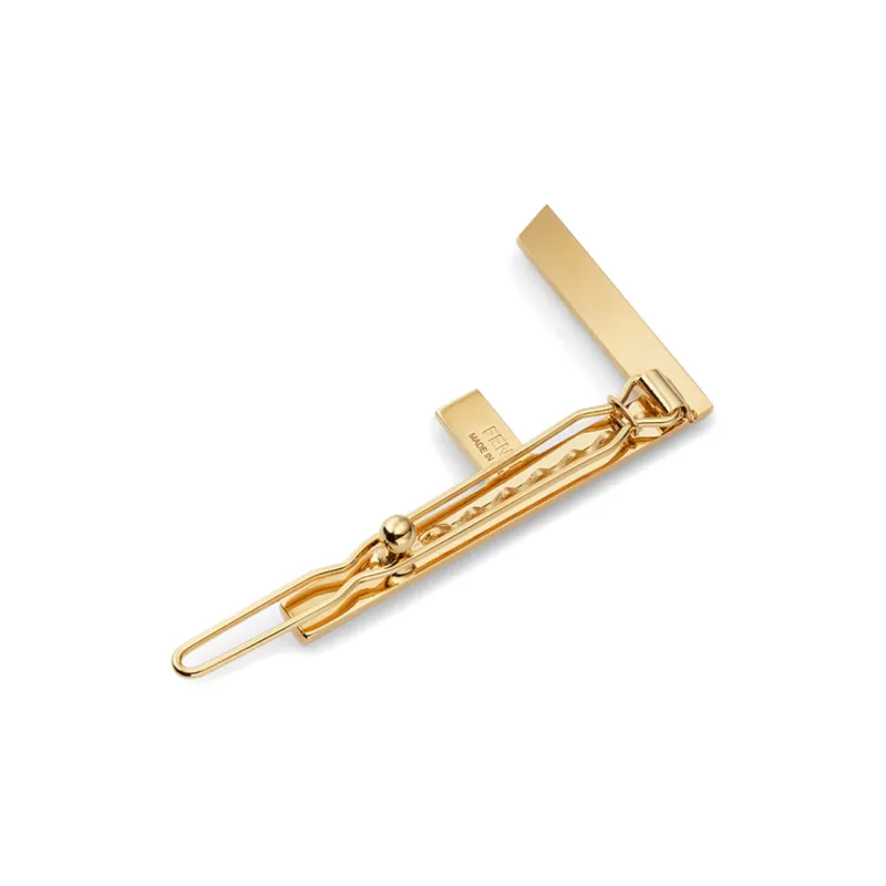 FENDI Hair Clips Women's Gold-1