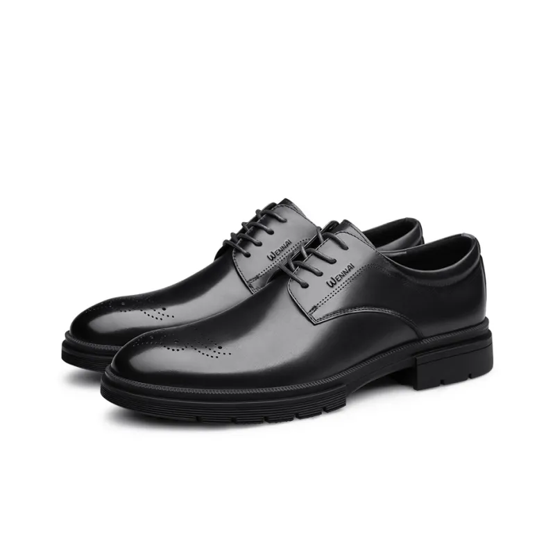 Wen Nai Dress Shoes Men's Black-3