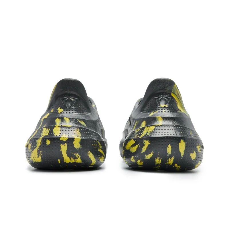 QIAODAN Fangs Clogs Men's Lightning Gray Mustard Green-4