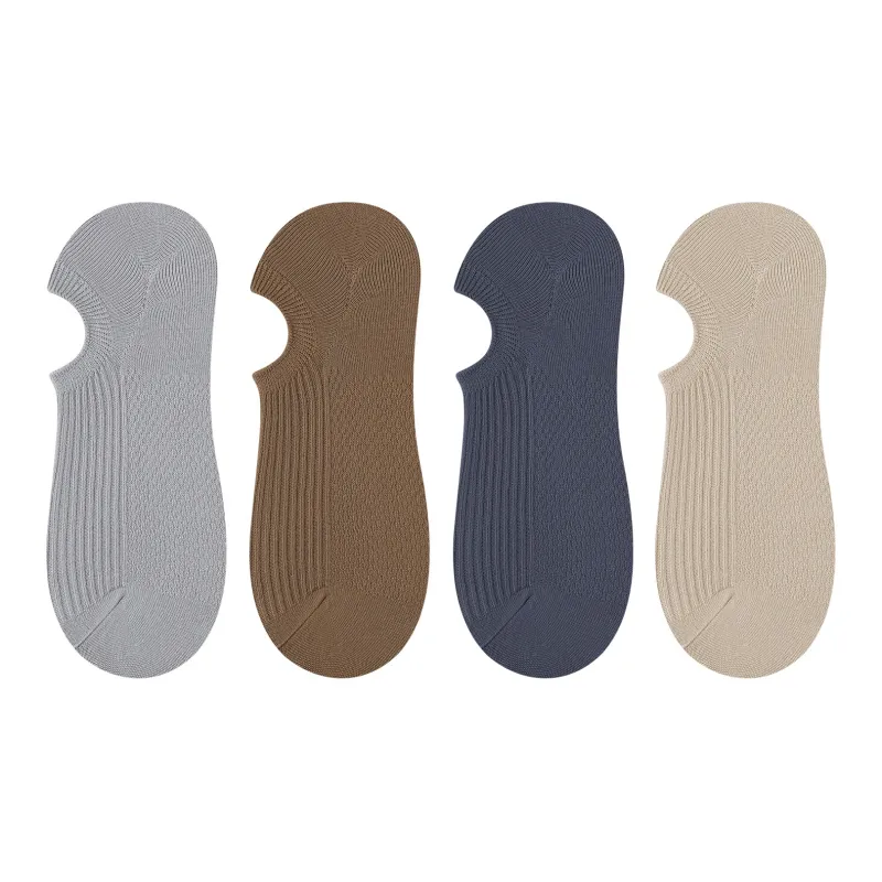 XXLLG No Show Socks Men's 4 Pack-16