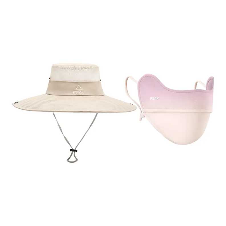 PEAK Polyester Bucket Hats Unisex-1