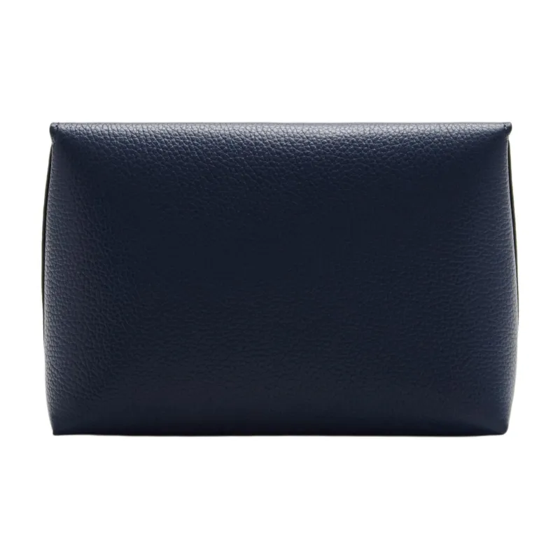 Mulberry Darley Grained Cow Leather Makeup Bag Small Size Women's Navy-2