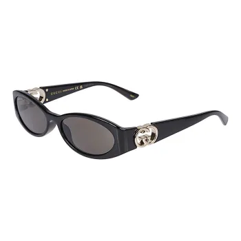 GUCCI Cat Eye Sunglasses Women's Black