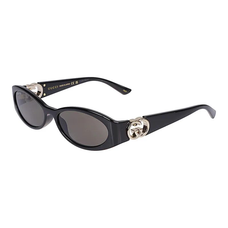 GUCCI Cat Eye Sunglasses Women's Black-0
