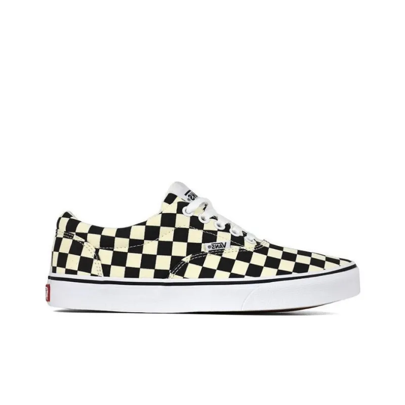 Vans Doheny Lace Up Checkboard 'Black Yellow'-1