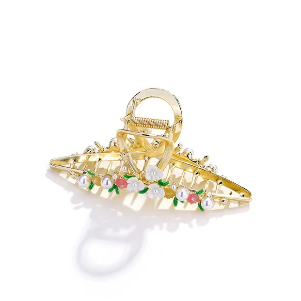 CAROMAY Hair Clips Women's Champagne Gold-1