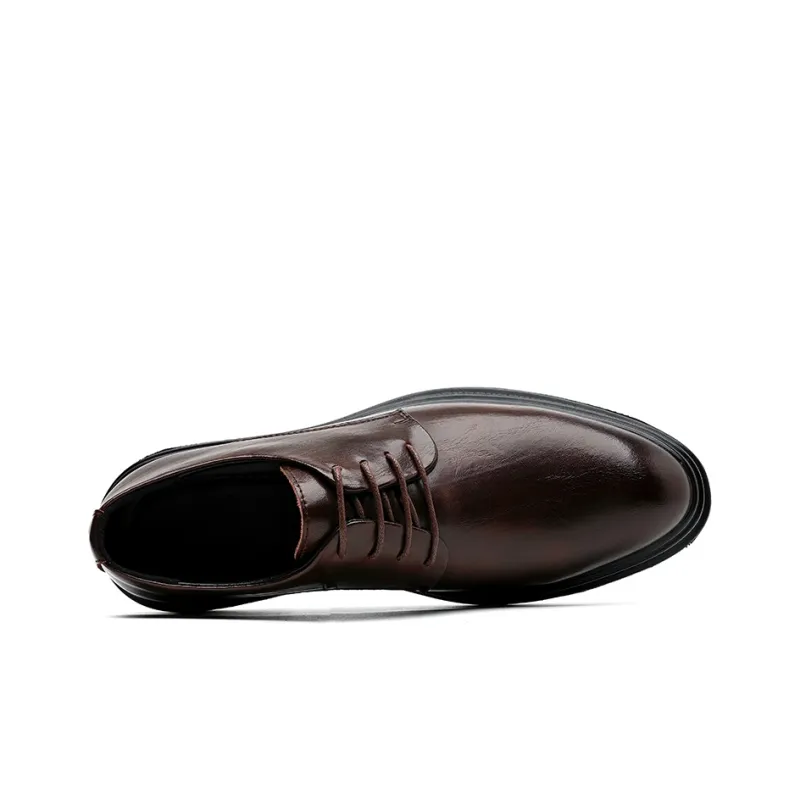 V ZERO FIVE Dress Shoes Men Low Top Black-9